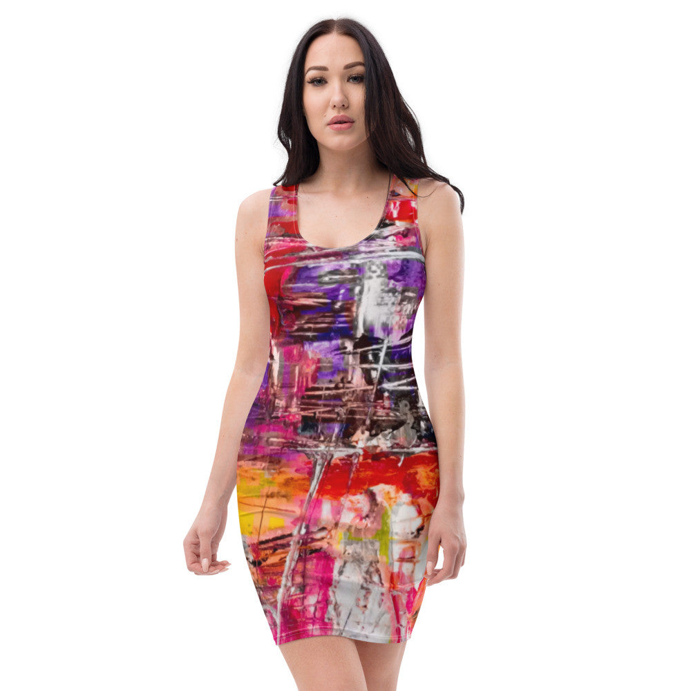 Gianneli Colours Fitted Dress