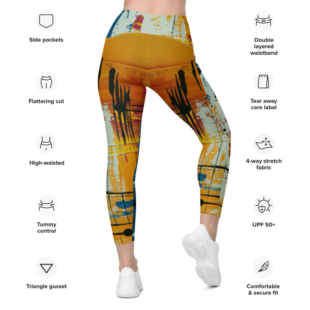 Gianneli Colours Leggings With Pockets