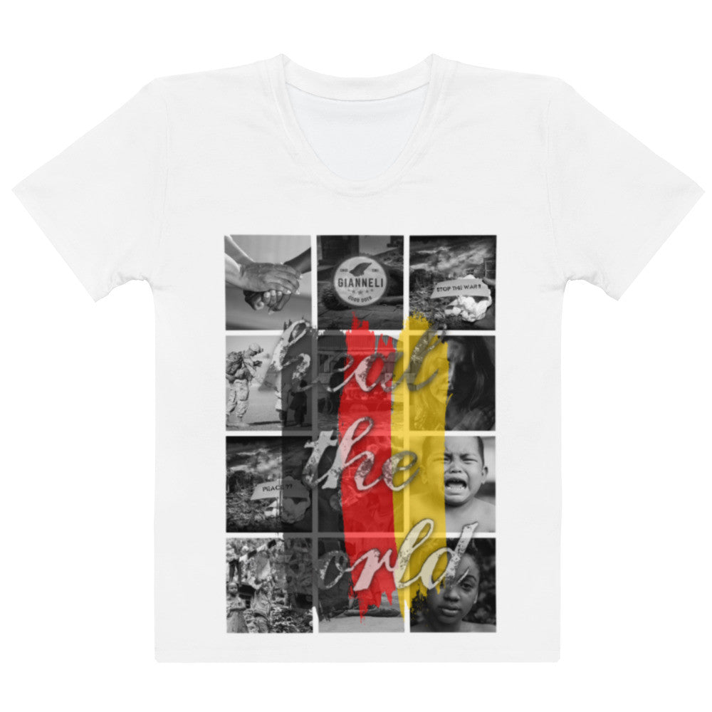 HEAL THE WORLD Women's T-shirt by Gianneli